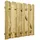 vidaXL Gartentor 100 x 100 cm Grün/Braun Holz