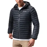 Berghaus Herren Vaskye Insulated Leichte Kapuzenjacke Hydroloft - Schwarz - L