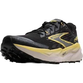 Brooks Cascadia 19 Herren Schwarz/Beige/Gelb 43