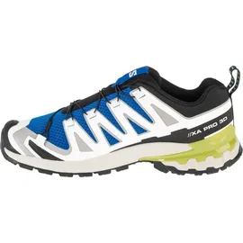 Salomon XA Pro 3D V9 Herren Nautical Blue/Alloy/Dark Citron 47 1/3