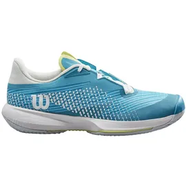 Wilson Kaos Swift 1.5 Sandplatzschuhe - Algiers Blue / White / Sunny Lime - EU 37 1/3