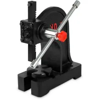 Eberth Drehdornpresse mit 0,5T Presskraft Werkstückhöhe 117mm Ausladung 112mm