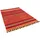 Pergamon Natur Teppich Kelim Kalleen Rot, 200x300cm