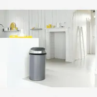 Brabantia Touch bin 60 l platinum