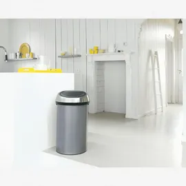Brabantia Touch bin 60 l platinum