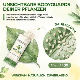 green guardia Raubmilben gegen Thripse Insektenvernichter 1 Tüte