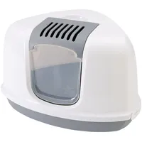 Savic Nobby Katzentoilette Nestor Corner grau-weiß