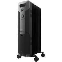 Cecotec ReadyWarm 5000 Space Black. 1000 W, 5 Module, Temperaturregler mit 3 Leistunfsstufe, AutoOff System, Überrollsystem, einfacher Transport, Betriebsanzeiger, 12 m2, Weiss