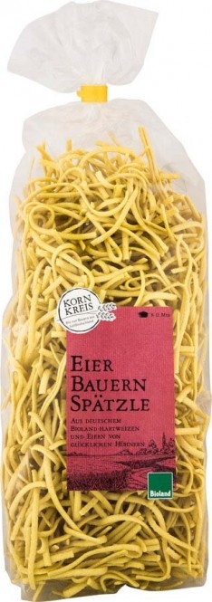 Kornkreis Eier-Bauernspätzle bio