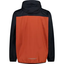 CMP MAN Jacket Rain FIX Hood Herren Ruggine 48