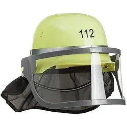 Kinder-Feuerwehrhelm, neongelb
