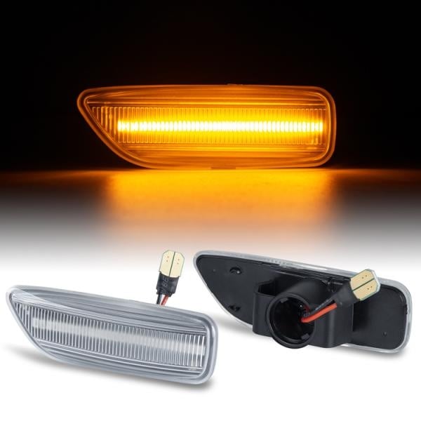 LED SEITENBLINKER für VOLVO S60 | S80 | V70 | XC70 | XC90 | KLARGLAS