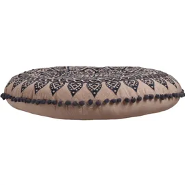 Marrakesch Orient & Mediterran Interior Aziza Bodenkissen 60 x 60 cm Schwarz