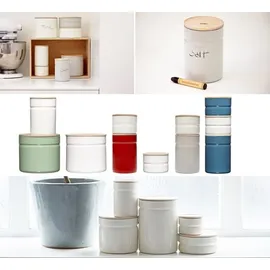 RIESS Vorratsdose blau Ø8 cm 12 cm 0,525 l