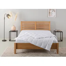 OTTO home Daunenbettdecke OTTO HOME "Moulle, Bettdecke 135x200 cm und 155x220 cm", weiß, B:135cm L:200cm, Bezug: 100% Baumwolle. Füllung: 90% Daunen, 10% Federn, Bettdecken, Bettdecken, Sommer oder Winter, Decke, Made in Germany, atmungsaktiv