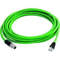 Telegärtner STX M12x1-RJ45 VL X-kod. Cat.6A, Zubehör Netzwerk