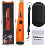 Pinpointer Metalldetektor, Metalldetektor Pinpointer Metallzeiger Erkennungszubehör Wasserdicht und Scannen IP66 Wasserdicht für die Münzschatzsuche