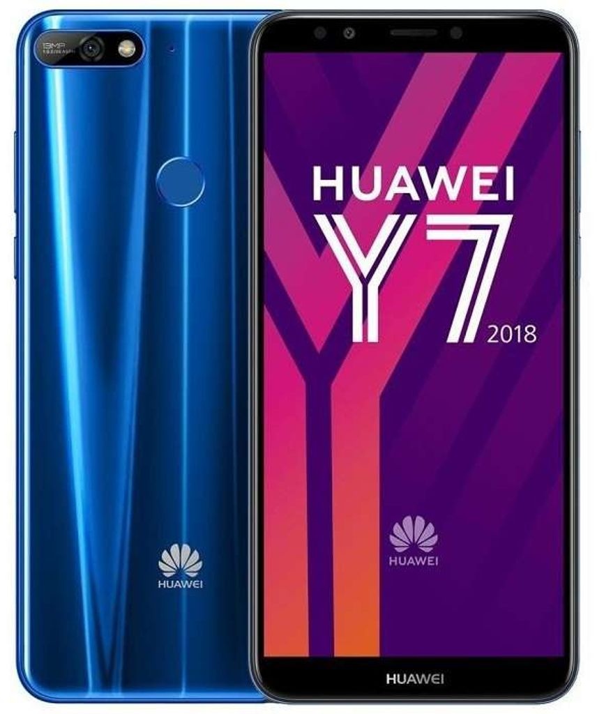 Huawei Y7 2018 Smartphone Single Sim LDN-L01 16GB Blue Neuversiegelt