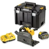 DeWalt Tauchsäge DCS520T2 inkl. 2 x 2,0 Ah + Führungsschiene 150 cm + T STAK-Box VI