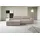 werk2 Ecksofa Cord 2-Sitzer Hellgrau/Beige