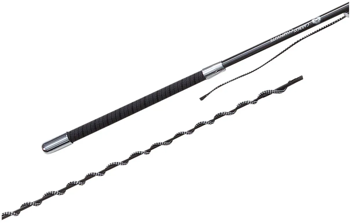 FLECK Longierpeitsche Superleicht schwarz