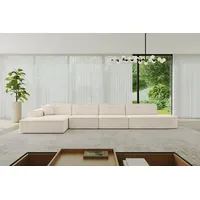 altdecor Ecksofa Ottomane Links IREA-L3-v3 412x165x77 cm Beige