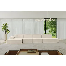 altdecor Ecksofa Ottomane Links IREA-L3-v3 412x165x77 cm Beige