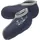Playshoes Stiefel-Socke in Marine/Grau | Gr.: 18/19