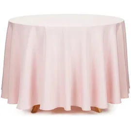 Partydeco Tischdecke Rund Ø 230 cm Rosa