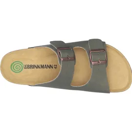 Dr. Brinkmann Herren Bonillo Pantoletten Hausschuh, Grün, 45 EU - 45 EU