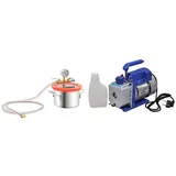 vidaXL Vakuumkammer mit Einstufiger Pumpe 3,7 L