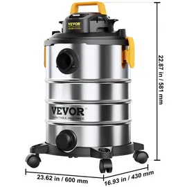 Vevor Nass-/Trockensauger 30 l 6 PS