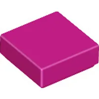 25 Stück LEGO, Teil Nr. 3070, Magenta (Magenta)