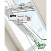 VELUX Verdunkelungsrollo Classic DBL C02 4204 78 x 0 cm grau