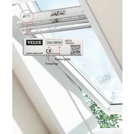 VELUX Verdunkelungsrollo Classic DBL C02 4204 78 x 0 cm grau