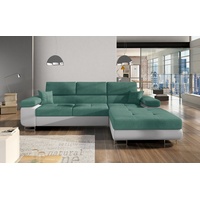 yourhouse24 Ecksofa Armando L-form Schlafsofa Wohnlandschaft Links Rechts Couch Bettkasten