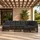 vidaXL Gartensofa-Set 10-tlg. grau