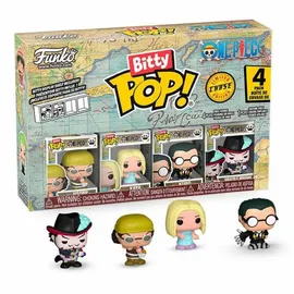 Funko One Piece Bitty POP! Sammelfigur 2 cm (4er Set)