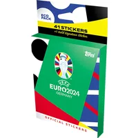 Topps UEFA Fußball-Europameisterschaft 2024 Sammelsticker Eco-Pack Blister