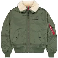 Alpha Industries B-15 III TT Two Tone grün 2XL