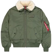 Alpha Industries B-15 III TT Two Tone grün 2XL