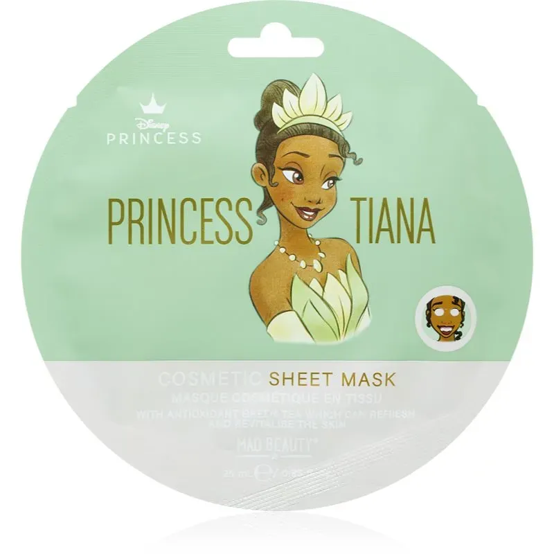 Mad Beauty Disney Princess Tiana antioxidative Tuchmaske 25 ml