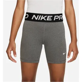 Nike Pro Dri-FIT 5" Shorts Mädchen Carbon Heather/White XS