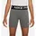Nike Pro Dri-FIT 5" Shorts Mädchen Carbon Heather/White XS