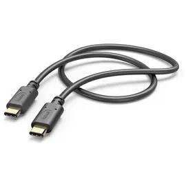 Hama Ladekabel USB-C - USB-C® 1 m Schwarz