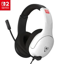 Turtle Beach Airlite Fit Gaming Headset Schwarz und Weiß für Nintendo Switch