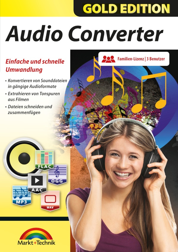 Markt+Technik Audio Converter Ultimate Software