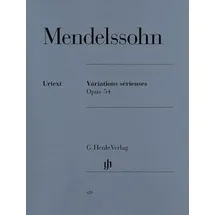 G. Henle Verlag Variations sérieuses op 54. Klavier: Instrumentation: Piano solo (G. Henle Urtext-Ausgabe)