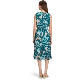 Betty & Co Chiffonkleid Sommerkleid Petrol/Mint 38