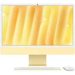 Apple iMac Gelb CZ1EK-01300110 - 61cm24‘‘ M4 10-Core CPU, 10-Core GPU, 24GB RAM, 2TB SSD, Nanotexturglas, Magic Keyboard TID und NUM